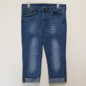 Curvy Crop Jeans by New York & Company Sz 10